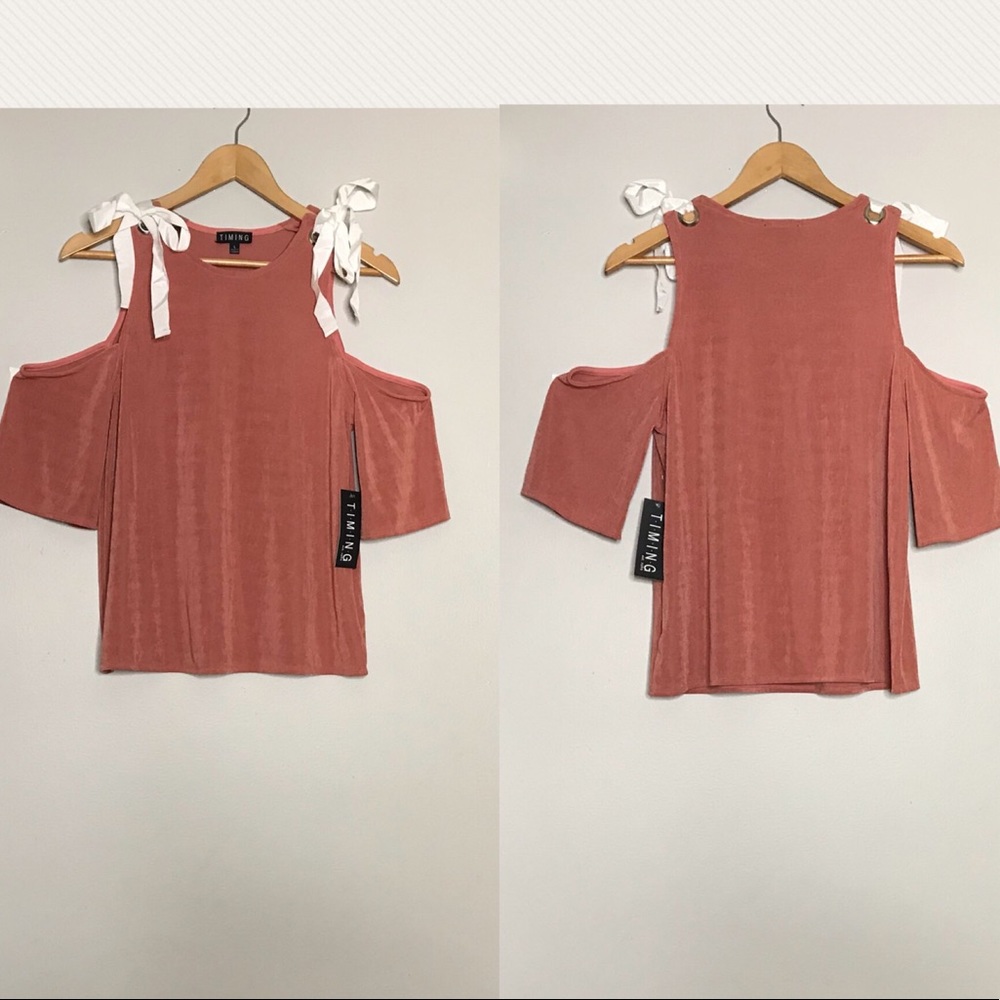 Cold Shoulder Top - Picture 2 of 2